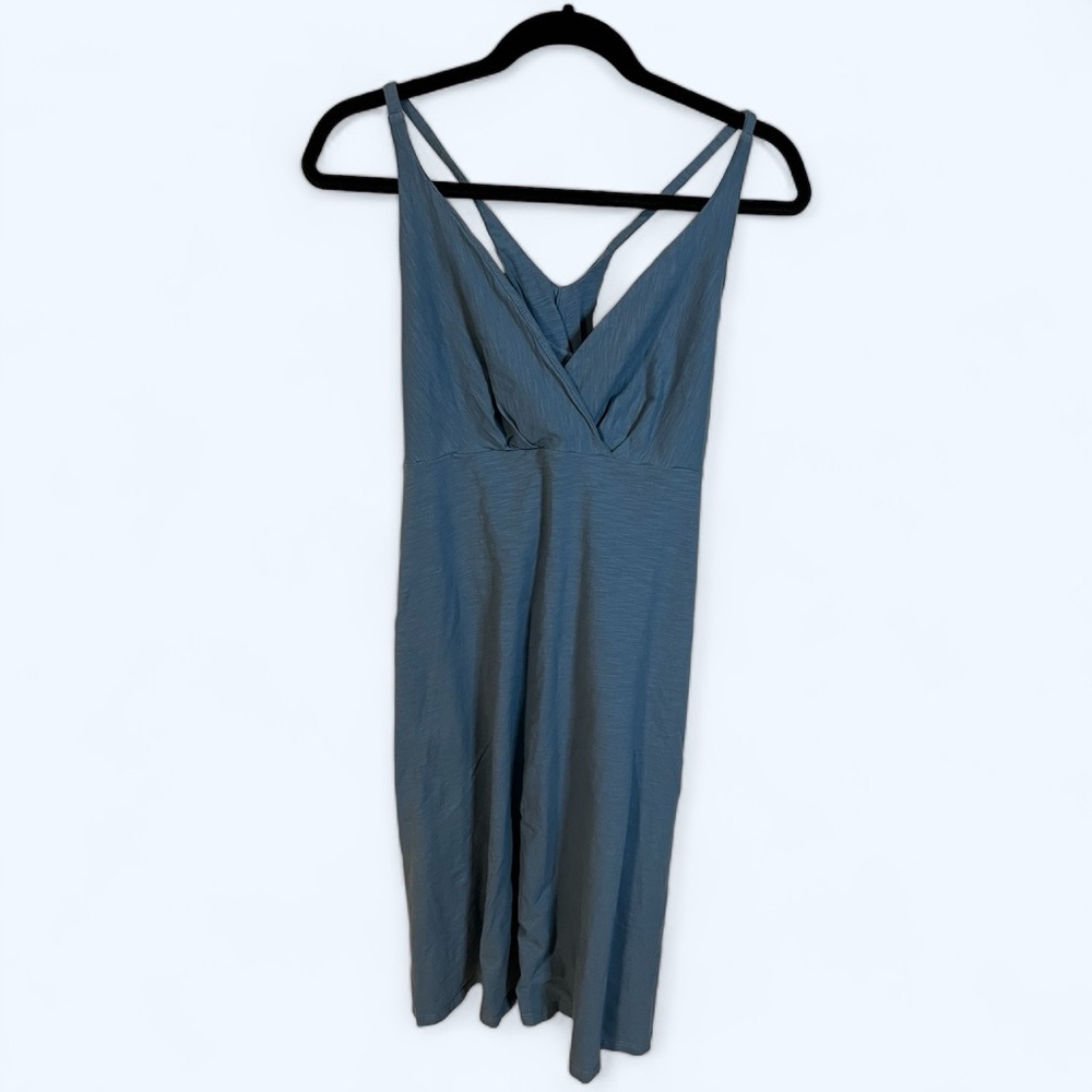 A Patagonia blue dress in size medium / large